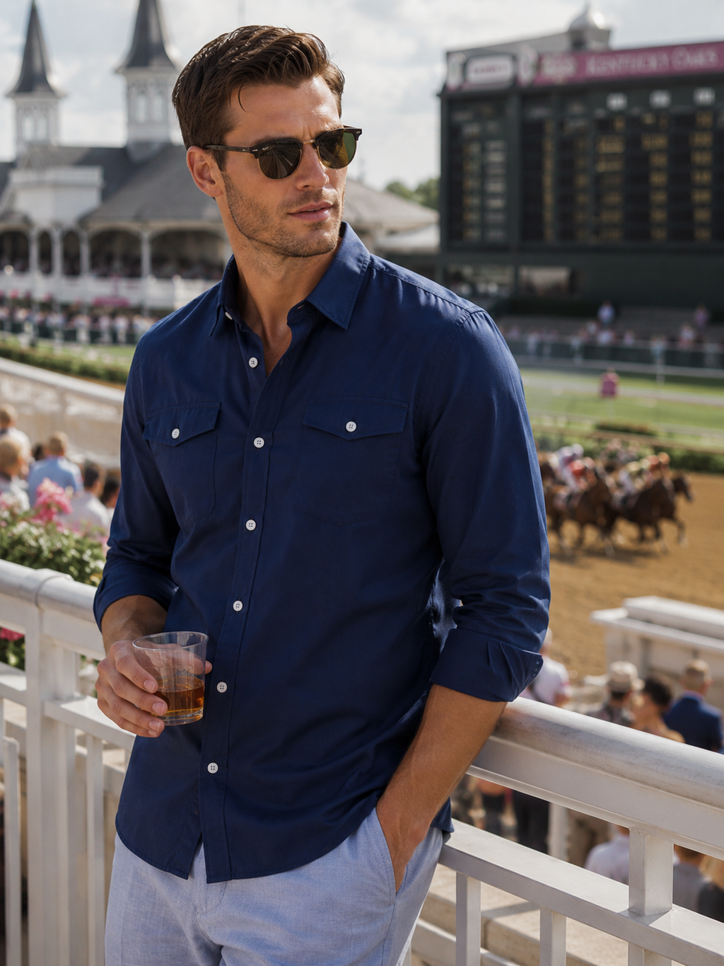 Buki’s Cinqo Western Tech Shirt 2-Pack - Navy/White