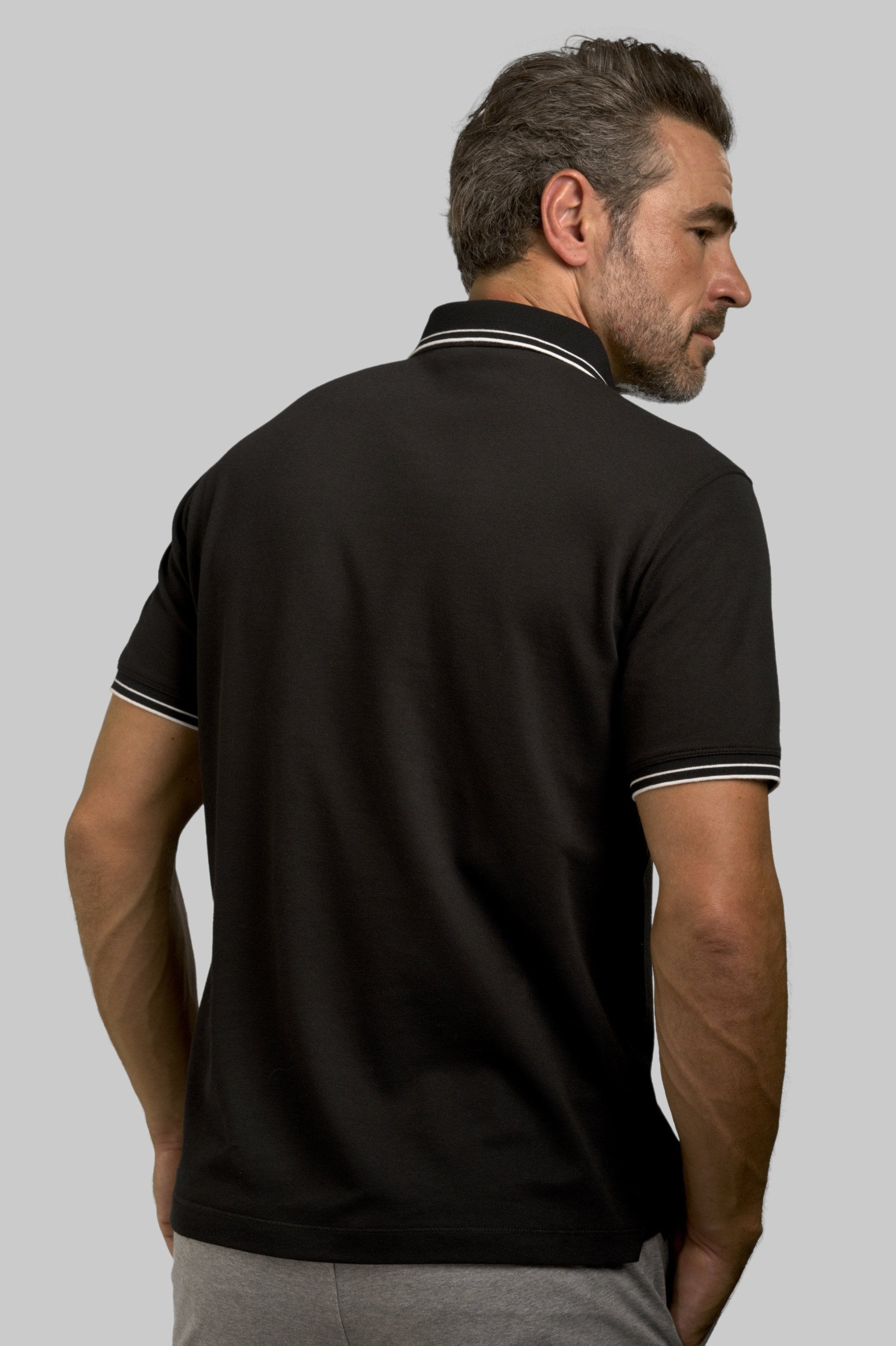 Pocket Polo Shirt - Black