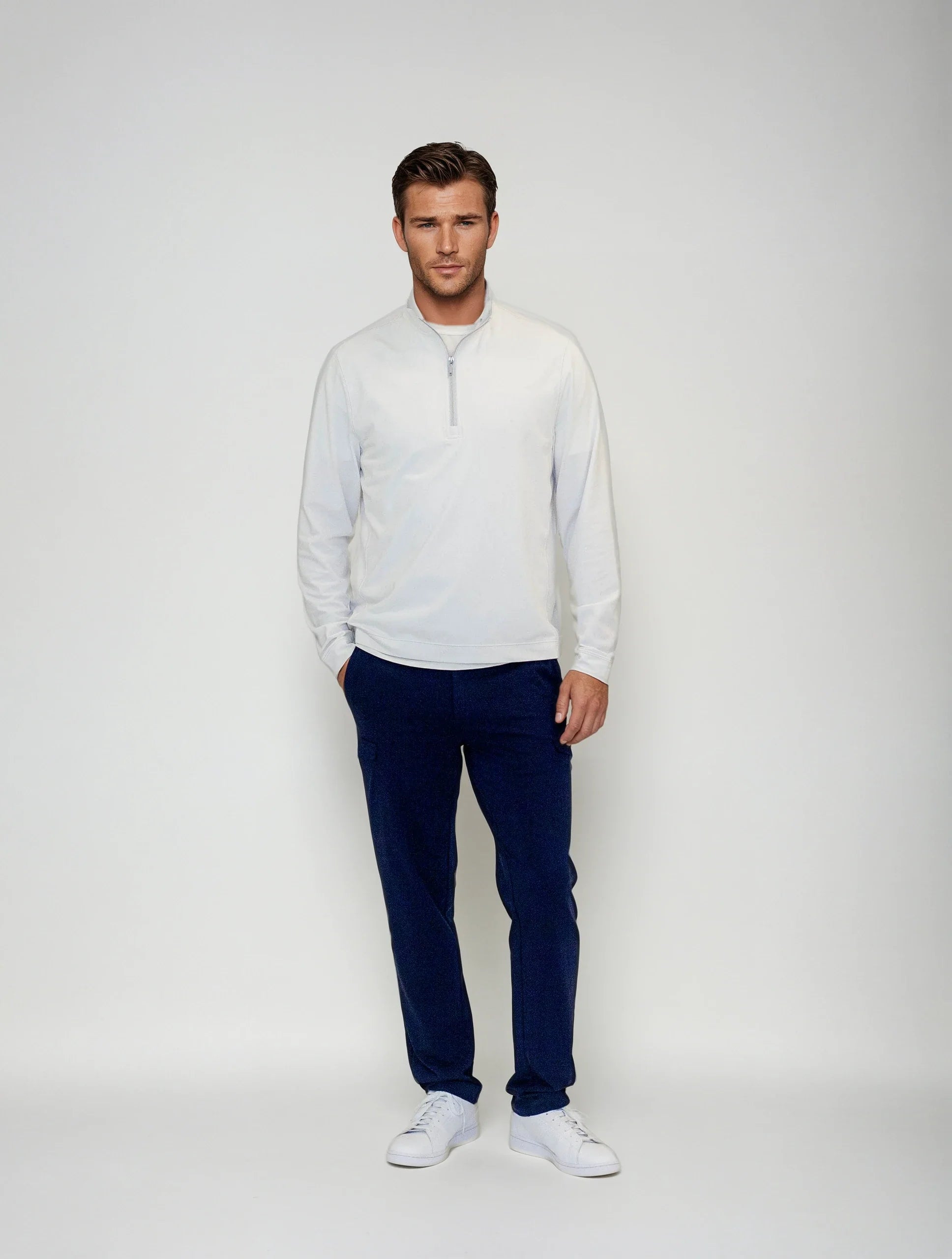 Buki Cinqo Travel Half Zip 2-Pack - Black/White